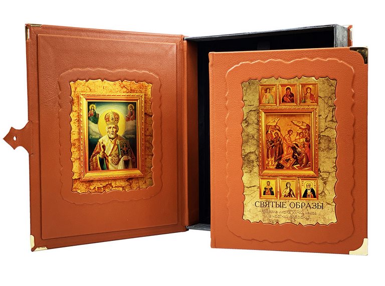 картинка Книга "Святые образы. Русские иконы XV - XX веков из частных собраний" от магазина Бизнес подарки+
