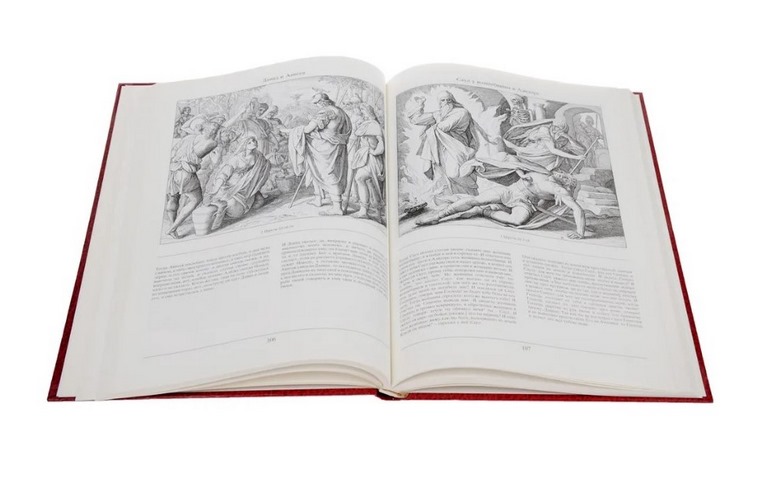 картинка Книга "Библия в иллюстрациях Юлиуса Шнорр фон Карольсфельда" от магазина Бизнес подарки+