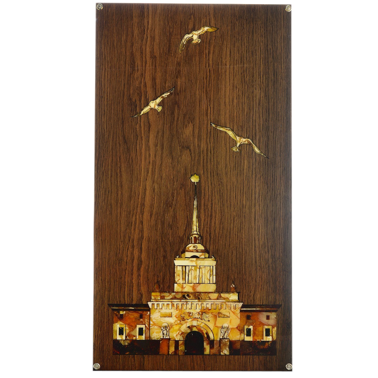 картинка Калининградские нарды из янтаря Адмиралтейство Санкт-Петербурга  от магазина Бизнес подарки+