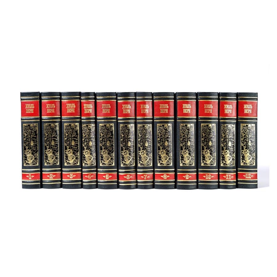 картинка Собрание сочинений Жюль Верна в 12 томах от магазина Бизнес подарки+