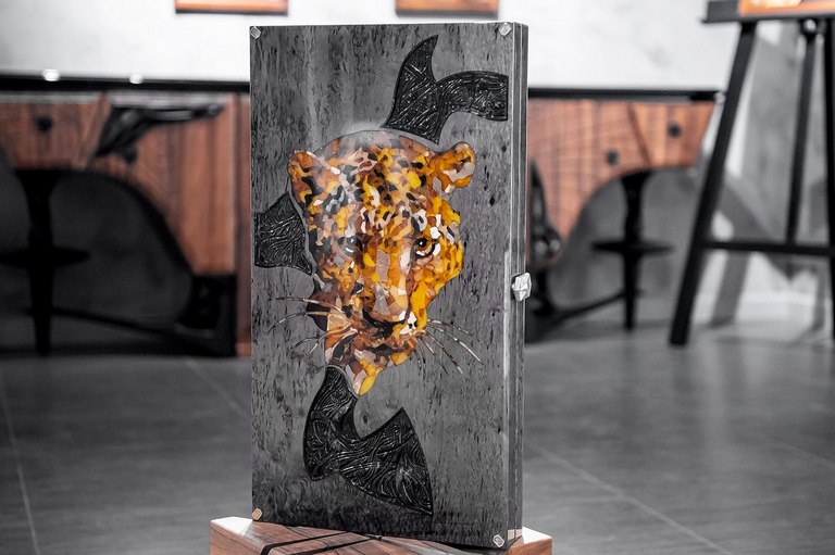 картинка Нарды "Легенды мира. Леопард" от магазина Бизнес подарки+