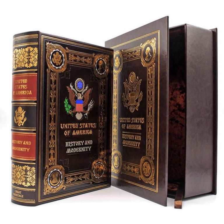 картинка Книга "Соединённые Штаты Америки. История и современность" в коробе на английском языке от магазина Бизнес подарки+