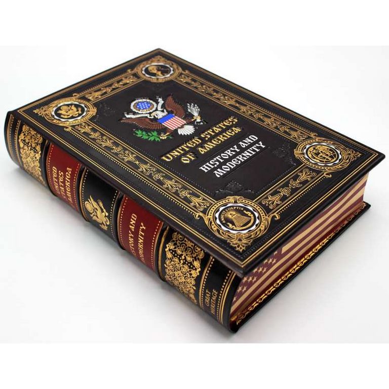 картинка Книга "Соединённые Штаты Америки. История и современность" в коробе на английском языке от магазина Бизнес подарки+